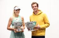 Katie Boulter and Andy Murray: Rothesay Open Nottingham